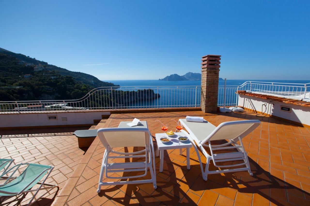 Il Sogno Di Lina Sorrento Coast Capri View Villa Massa Lubrense Ngoại thất bức ảnh