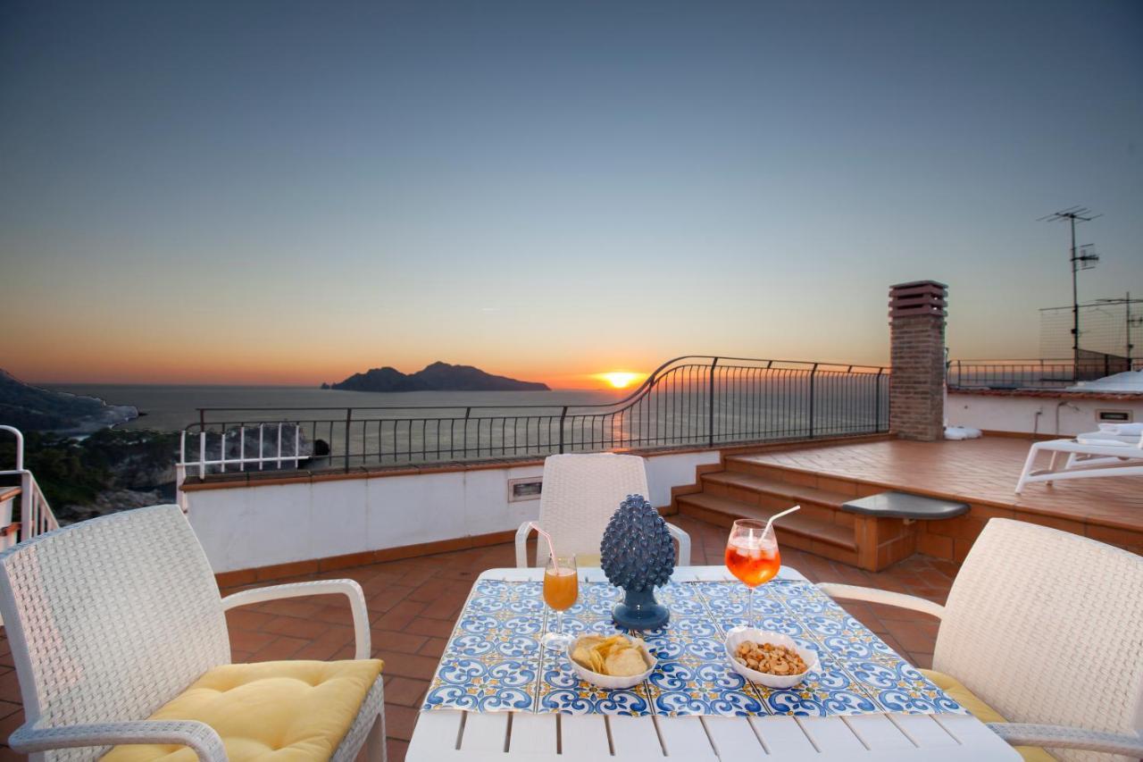 Il Sogno Di Lina Sorrento Coast Capri View Villa Massa Lubrense Ngoại thất bức ảnh