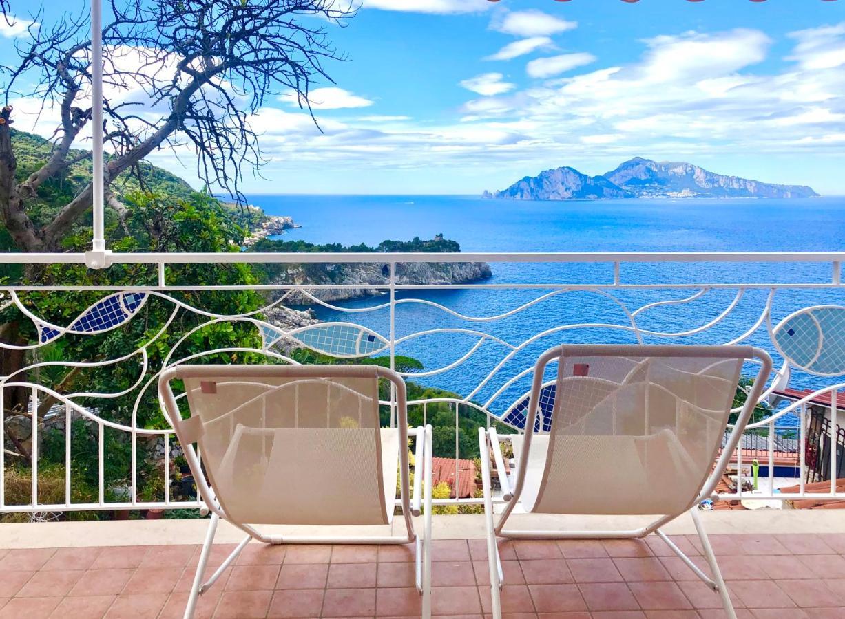 Il Sogno Di Lina Sorrento Coast Capri View Villa Massa Lubrense Ngoại thất bức ảnh