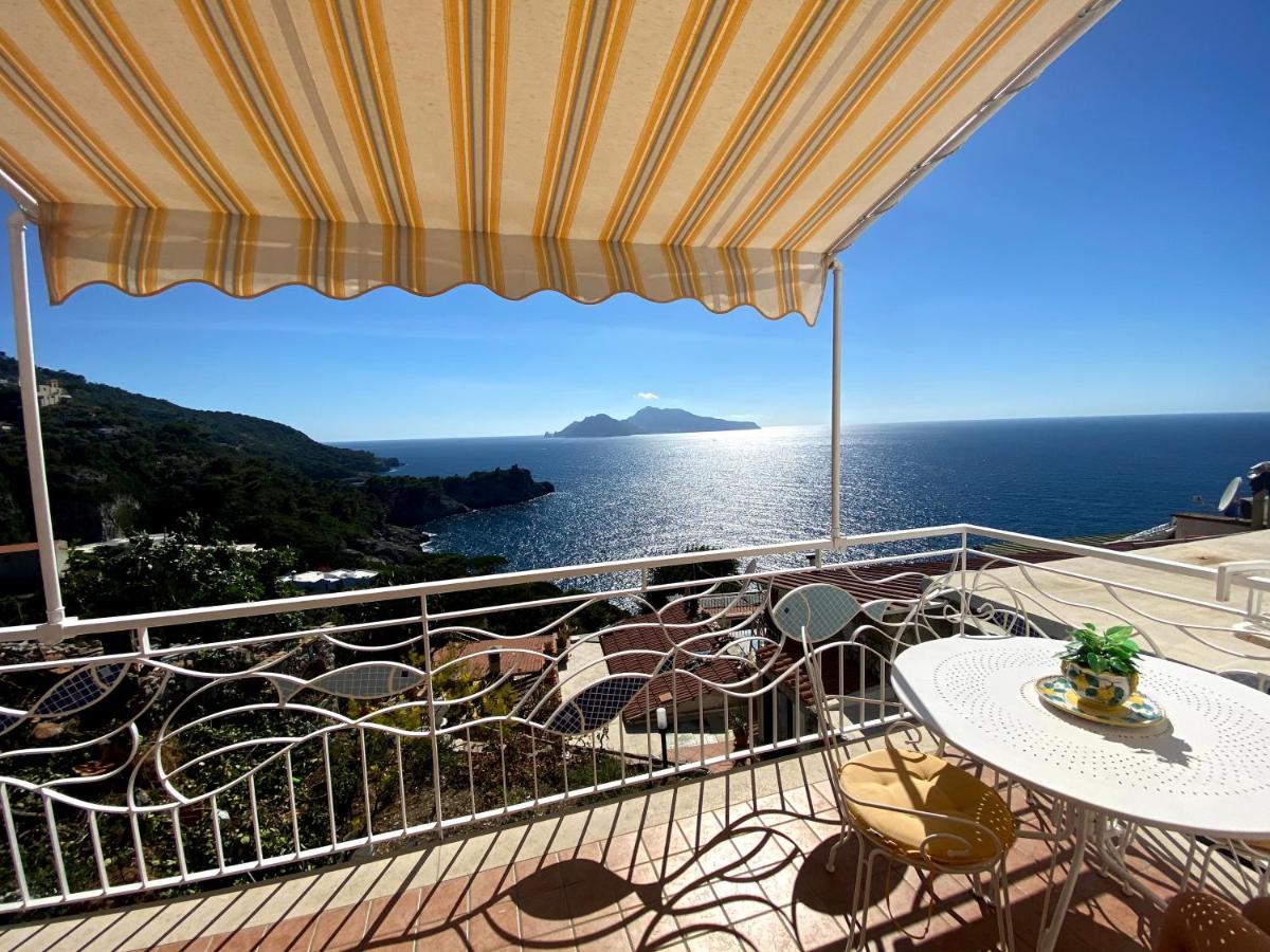 Il Sogno Di Lina Sorrento Coast Capri View Villa Massa Lubrense Ngoại thất bức ảnh