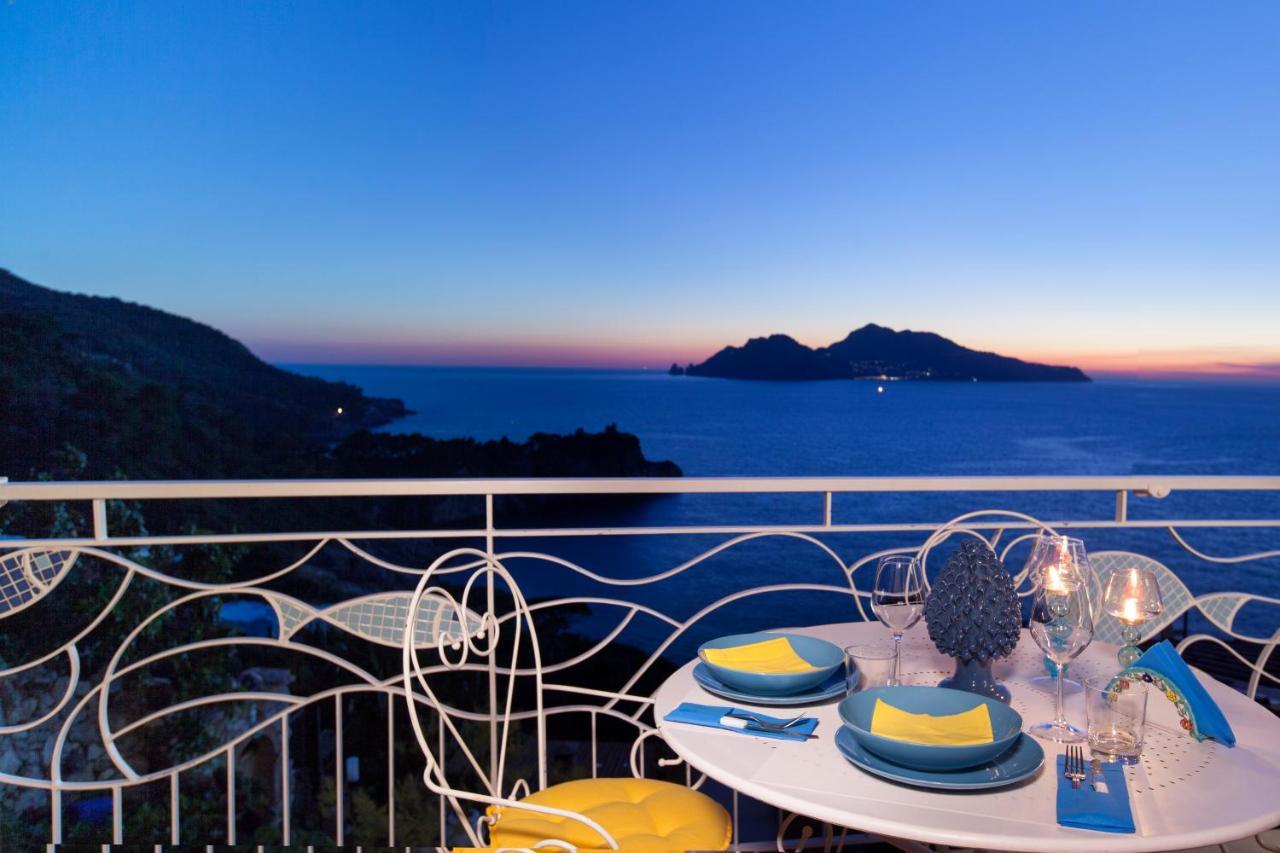 Il Sogno Di Lina Sorrento Coast Capri View Villa Massa Lubrense Ngoại thất bức ảnh