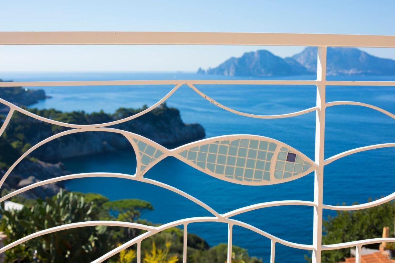 Il Sogno Di Lina Sorrento Coast Capri View Villa Massa Lubrense Ngoại thất bức ảnh