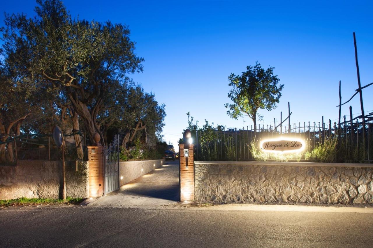 Il Sogno Di Lina Sorrento Coast Capri View Villa Massa Lubrense Ngoại thất bức ảnh